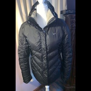 Nike Large Coat Black Very Nice